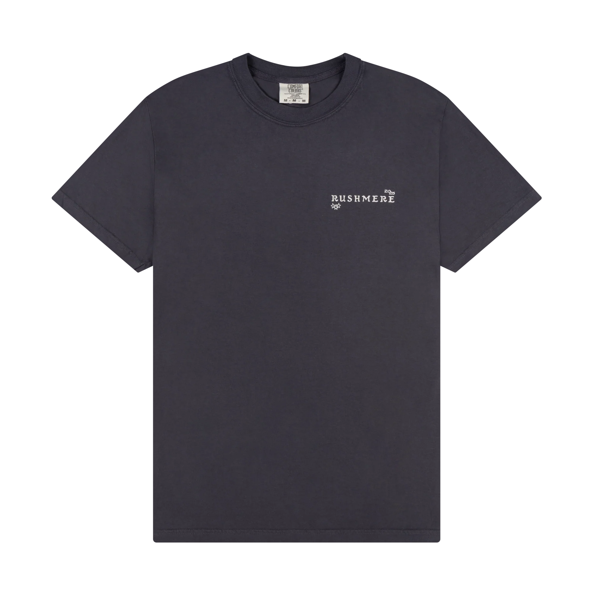 Graphite Stamp Print T-Shirt