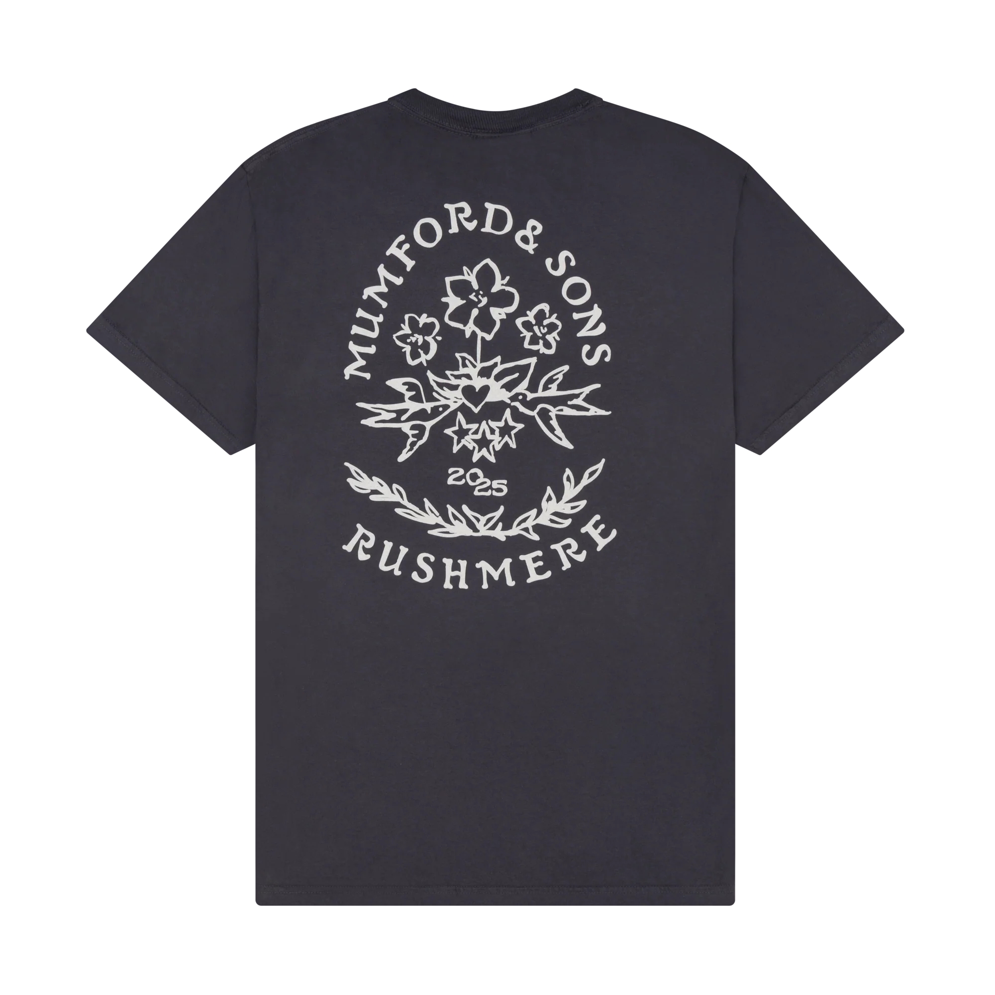 Graphite Stamp Print T-Shirt - Image 4