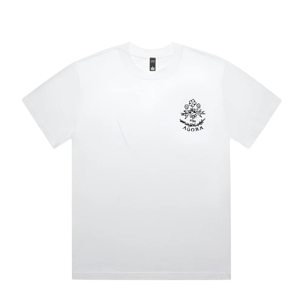 White Thank You For Being Here T-Shirt - Image 2