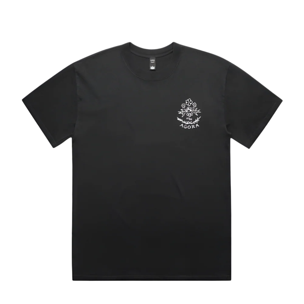 Black Agora Stamp T-Shirt