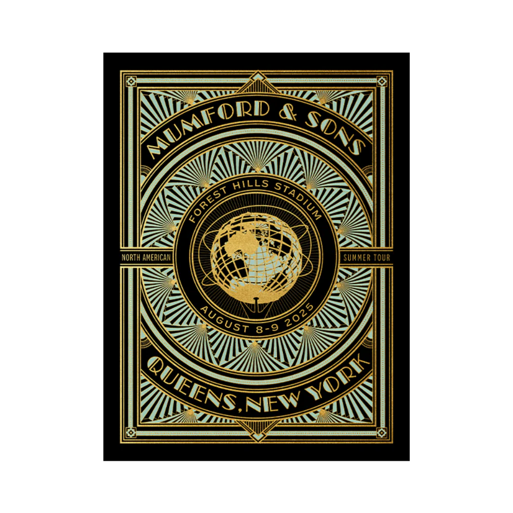North America Tour 2025 Forest Hills Screenprint